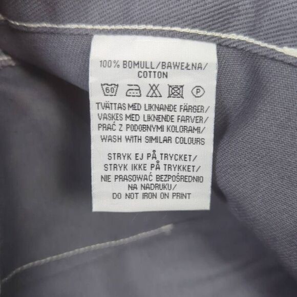 Bluewear Rough Workwear Mens 46 Cargo Shorts Gray Pockets 100% Cotton NWT - Picture 9 of 10